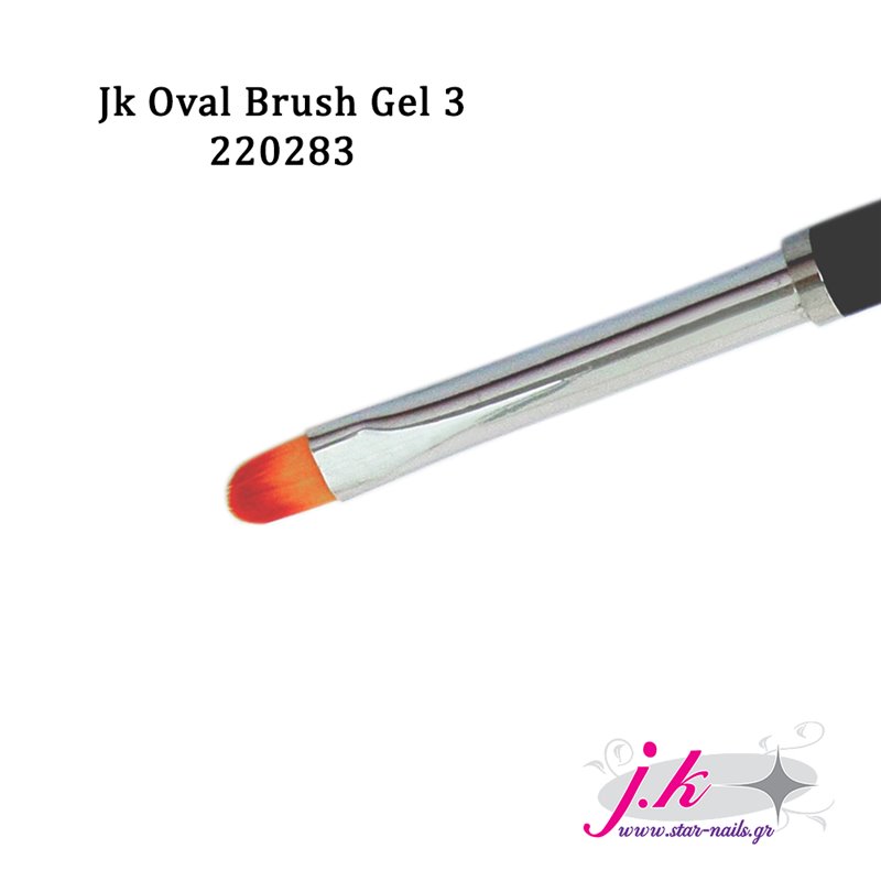 Jk Oval Brush Gel Size