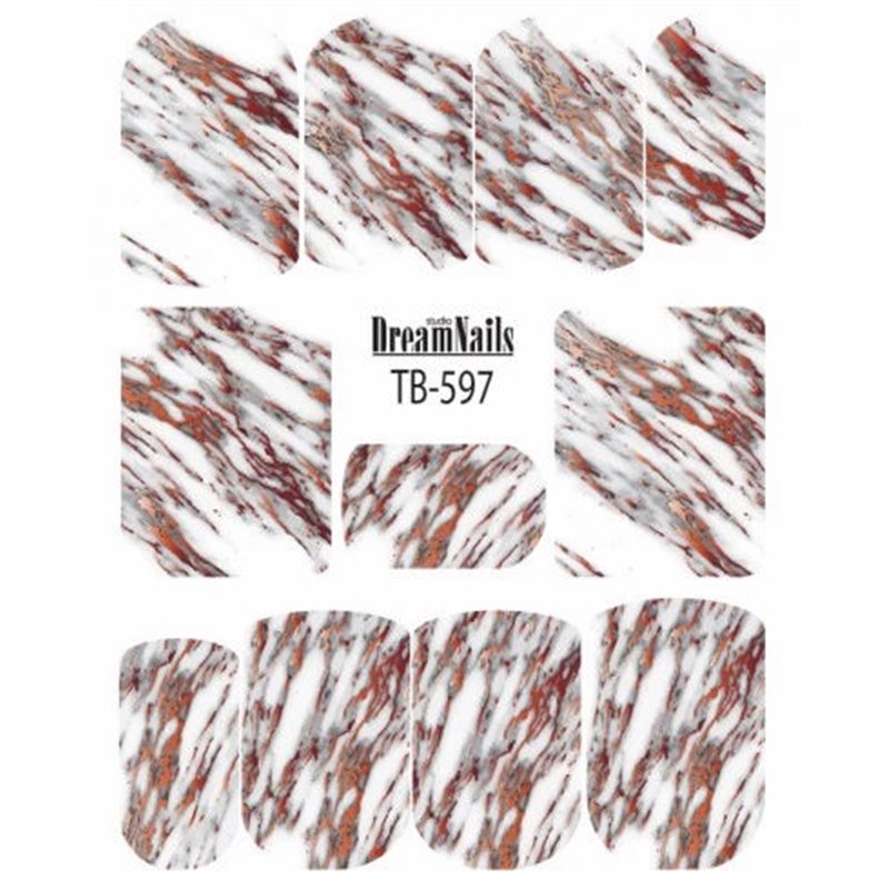 Αυτοκόλλητα Νερού DN - Tb & F 597 Red