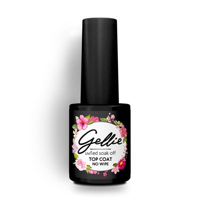 Ημιμόνιμο Gellie Top No Wipe - 10ml