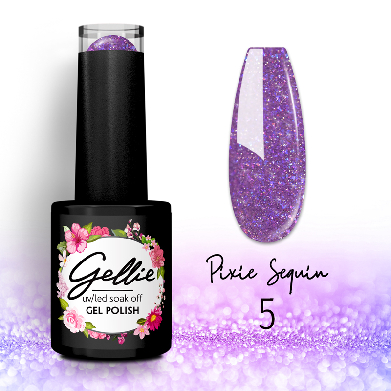 Ημιμόνιμο Βερνίκι Gellie Sequin 05