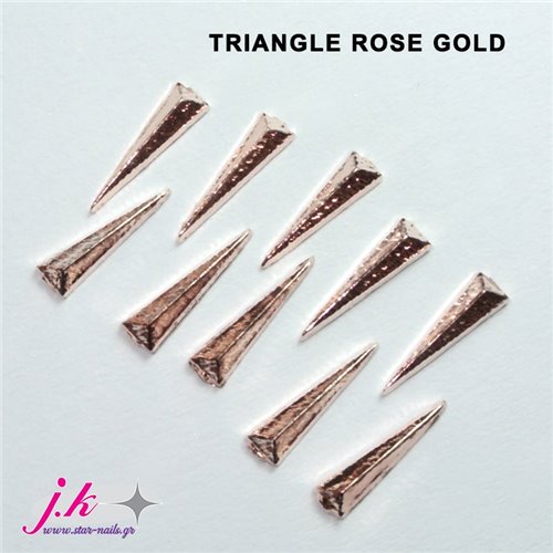 Triangle Rose Gold