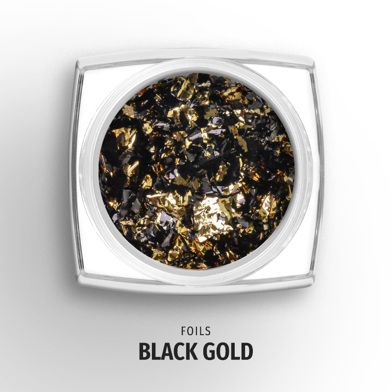Foils Pot Black - Gold