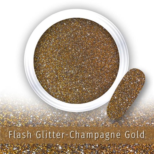 Flash Glitter - Champagne Gold
