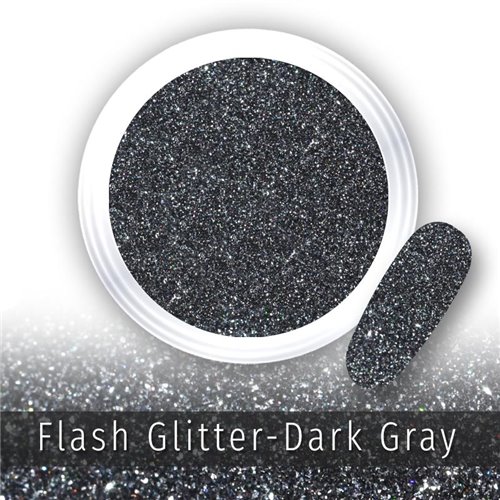 Flash Glitter - Dark Grey