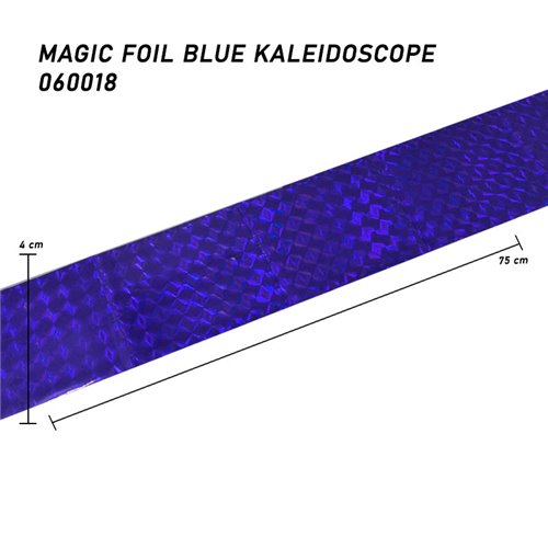 MAGIC FOIL BLUE KALEIDOSCOPE