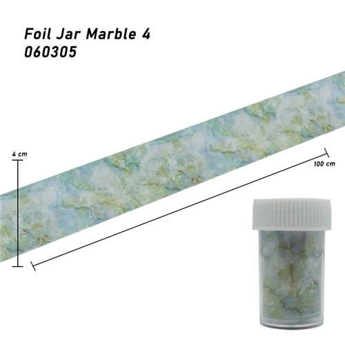 FOIL JAR MARBLE 04