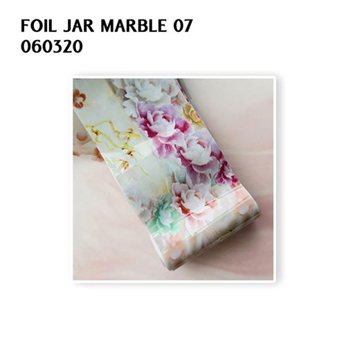 FOIL JAR MARBLE 07
