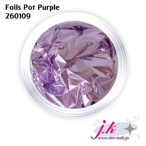 Foils Pot Purple