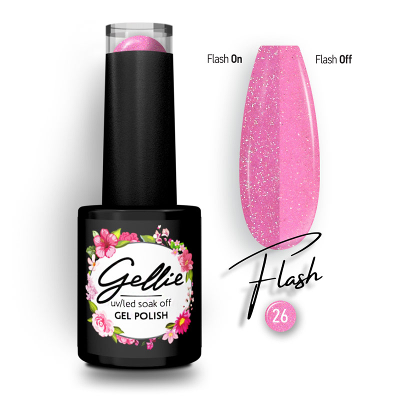 Ημιμόνιμο Βερνίκι Gellie Flash 26