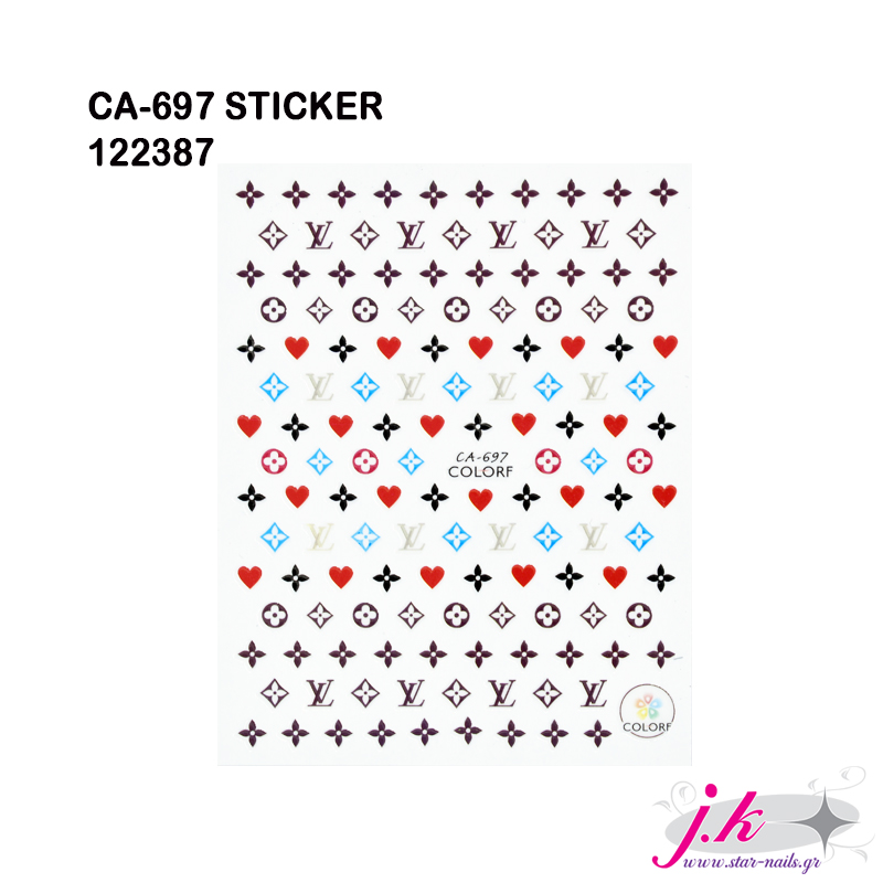 CA 697 STICKER