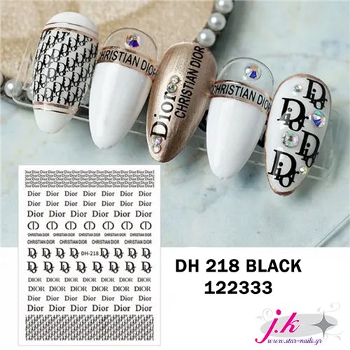 Αυτοκόλλητα Dh 218 Black