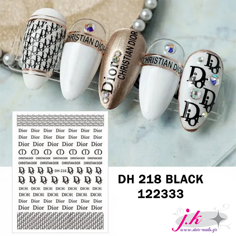 Αυτοκόλλητα Dh 218 Black