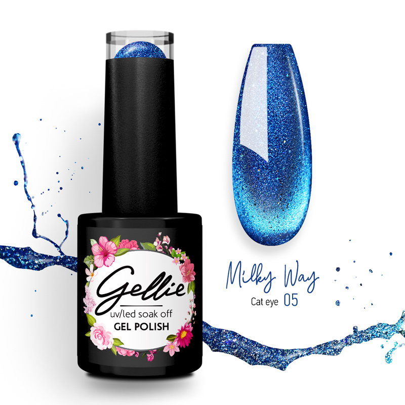 Ημιμόνιμο Βερνίκι Gellie Milky Way 5