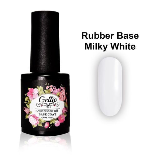 Gellie Rubber Base Milky White 37