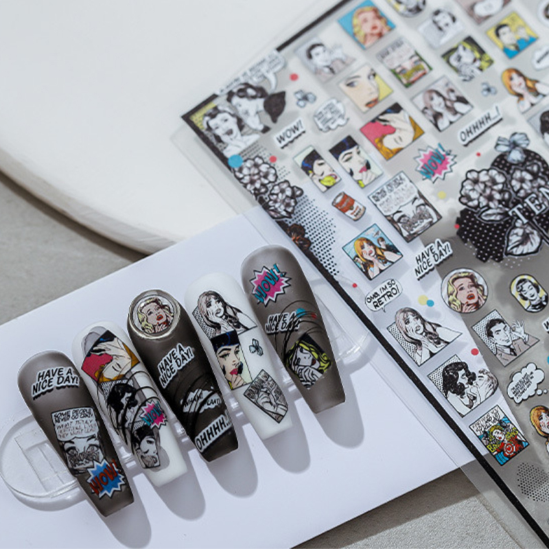 Αυτοκόλλητα Νυχιών TS 1614