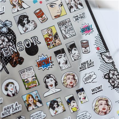 Αυτοκόλλητα Νυχιών TS 1614