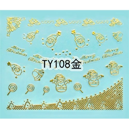 Αυτοκόλλητα Ty 108 Gold