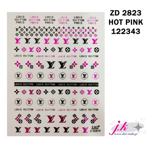 Αυτοκόλλητα Zd 2819 Hot Pink