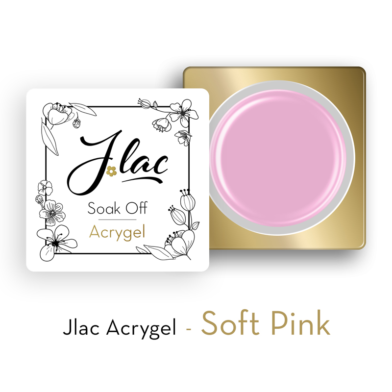 Jlac Acrygel - Soft Pink 50ml