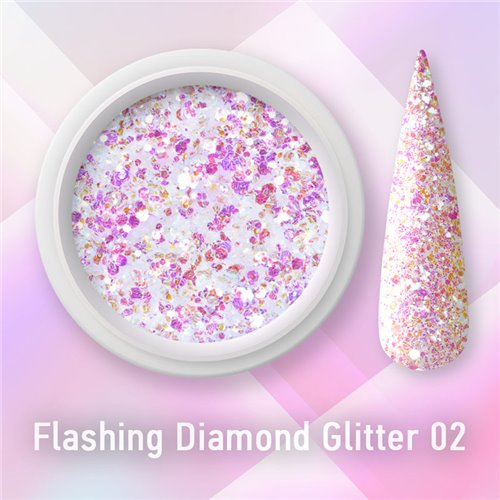 Flashing Diamond Glitter 02