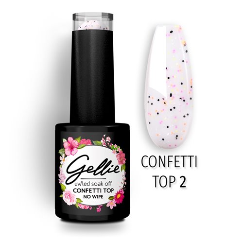 Ημιμόνιμο Gellie Confetti Top 02