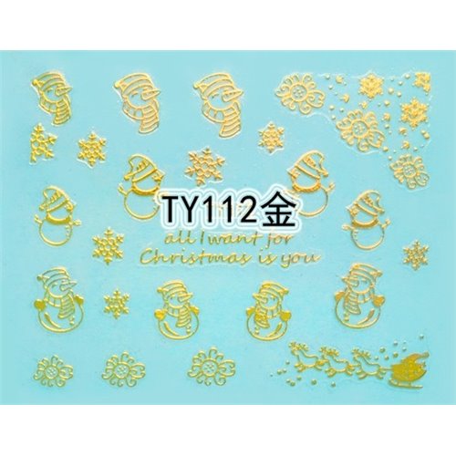 Αυτοκόλλητα Ty 112 Gold