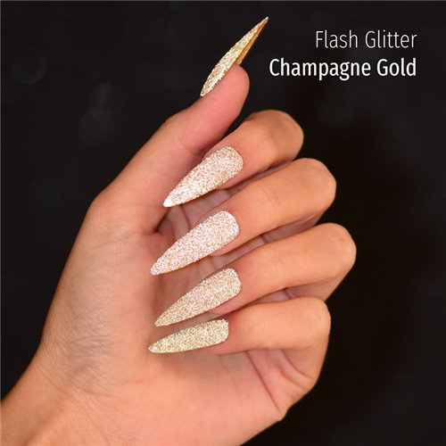 Flash Glitter - Champagne Gold