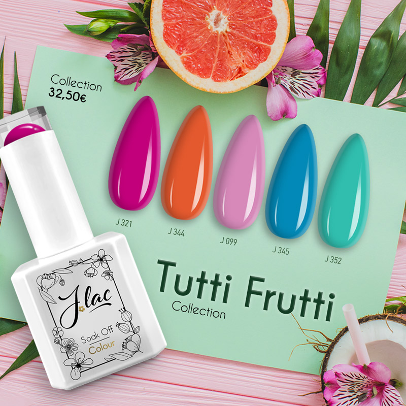 Ημιμόνιμα Βερνίκια Jlac Tutti Frutti Collection