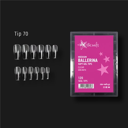 Tip 70 - Medium Full Nail Ballerina