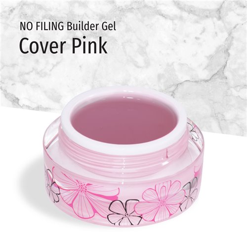 JK No Filing Builder Gel - Cover Pink