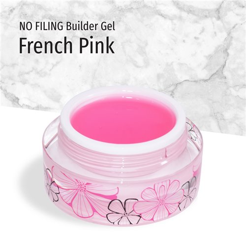 JK No Filing Builder Gel - French Pink