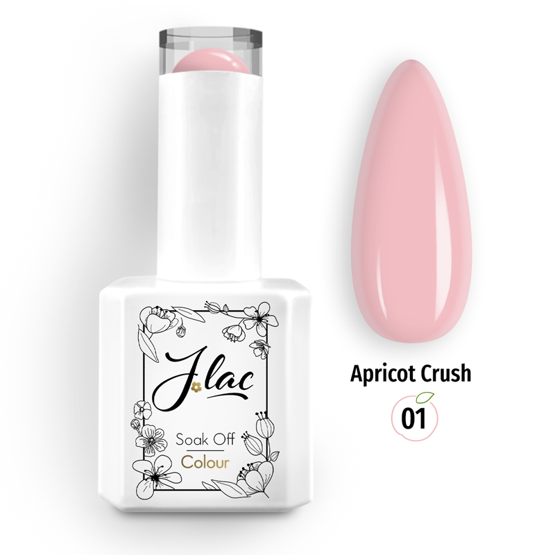 Ημιμόνιμο Βερνίκι Jlac Apricot Crush 01