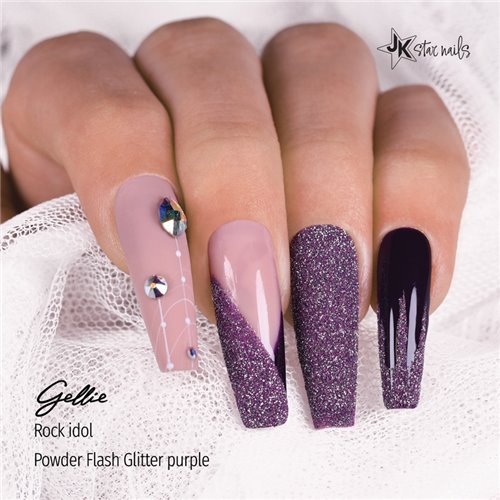 Flash Glitter - Purple