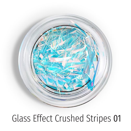 Glass Effect Crushed Stripes 1