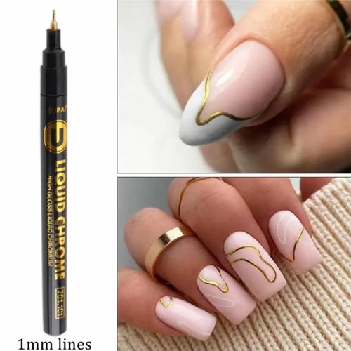 Nail Pen - Gold