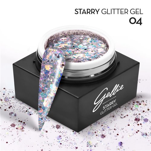 Gellie Starry Glitter Gel 04