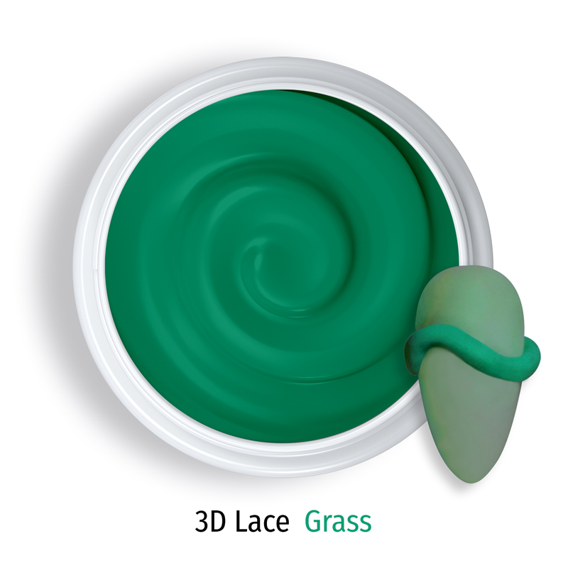 3D LACE GREEN GRASS