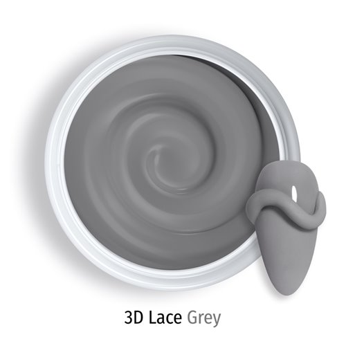 3D LACE GREY