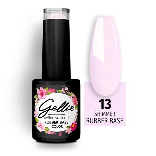 Gellie Shimmer Rubber Base Color 13