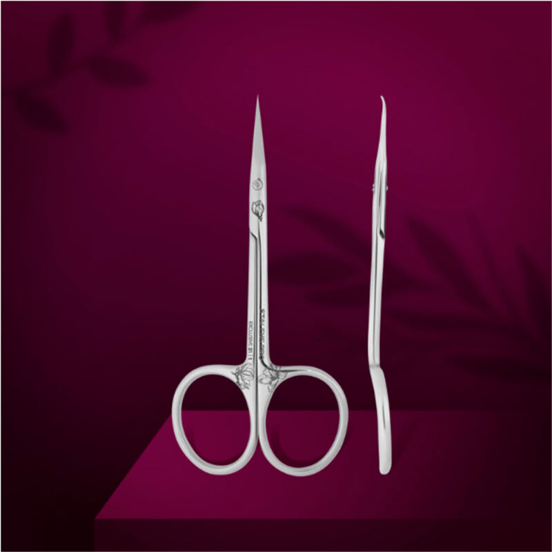 Staleks Professional Cuticle Scissors With Hook Exclusive