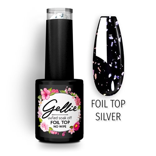 Ημιμόνιμο Gellie Foil Top - Silver