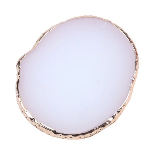Marble Stone Drawing Dish White 