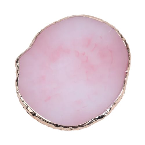 Marble Stone Drawing Dish Pink