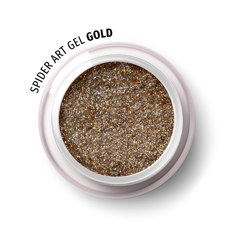Spider Art Gel - Gold