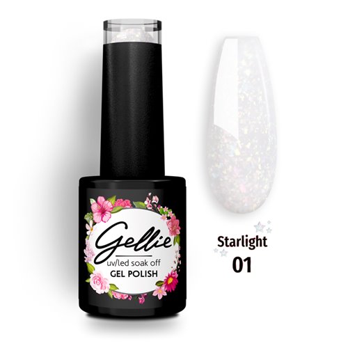 Ημιμόνιμο Βερνίκι Gellie Starlight 01