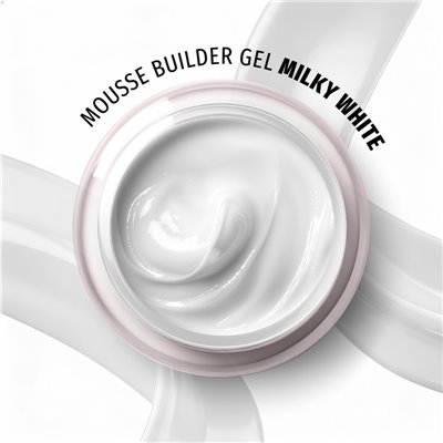 Mousse Builder Gel - Milky White