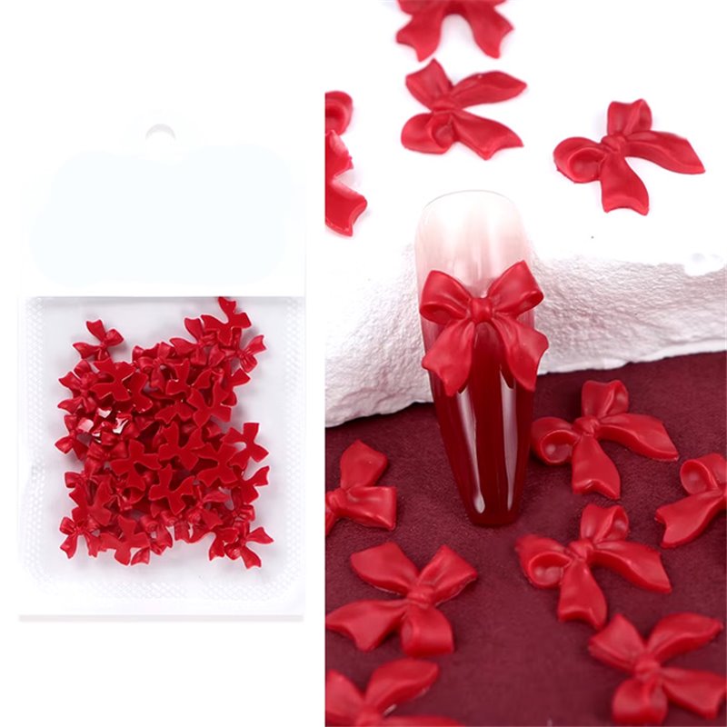 3D Bows - Red