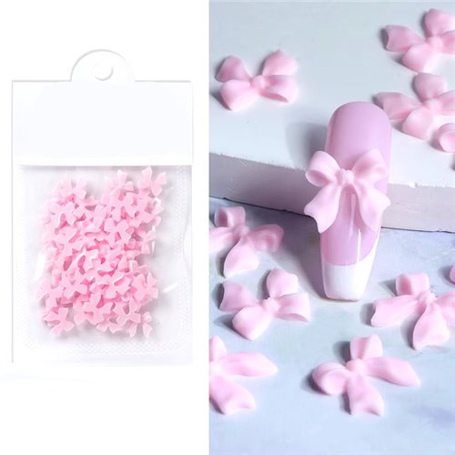 3D Bows - Pink