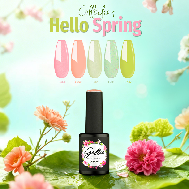 Ημιμόνιμα Βερνίκια Hello Spring