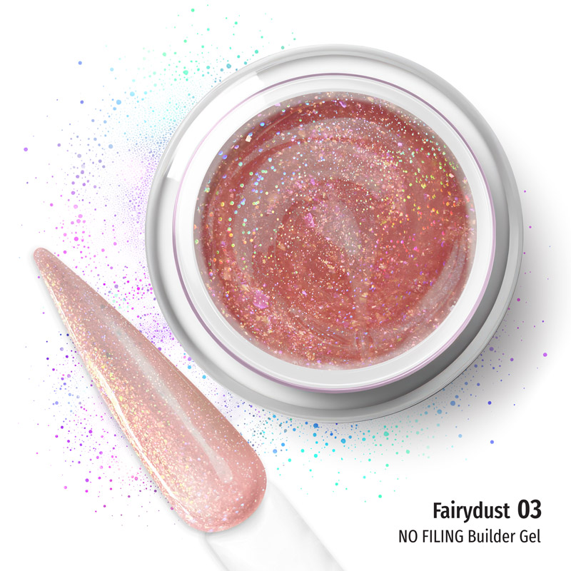 JK No Filing Builder Gel - Fairydust 03